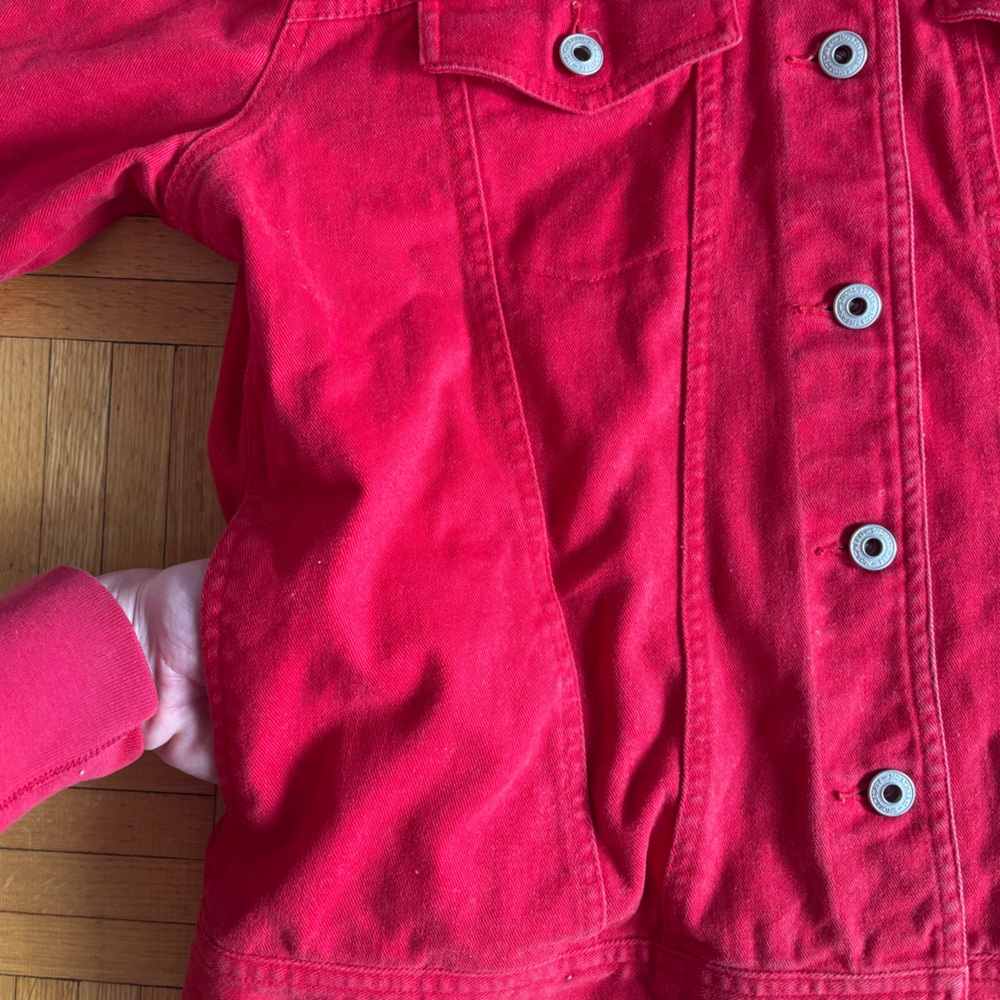 Vibrant Red Jacket - Picture 4 of 7